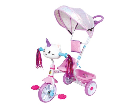 [064260] TRICICLO APACHE EVOLUCIÓN 3 EN 1 VESPA ROSA CON LUZ