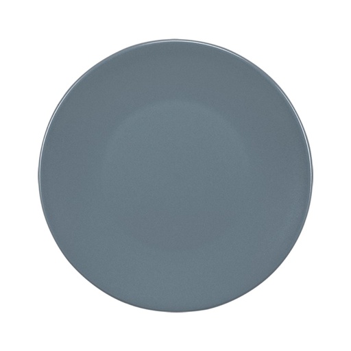 [064370] PLATO TRINCHE 23 cm SEMIMATE GRIS CHICAGO - 319157