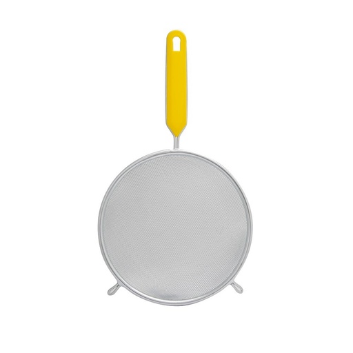 [064396] COLADOR CROMADO CON MANGO DE PLÁSTICO 18 cm - 022-006-018