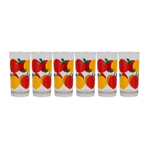 [064535] JUEGO DE 6 VASOS MANZANAS #1 #9660 - 1716324