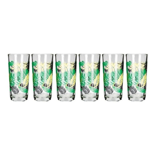 [064536] JUEGO DE 6 VASOS GREEN LIFE #9660 - 1722852