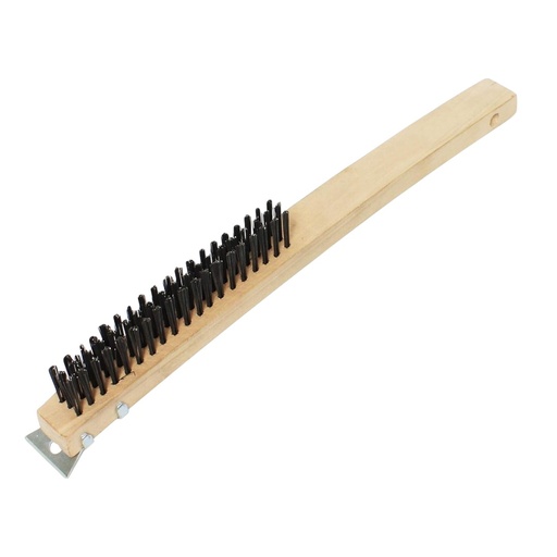 [064692] CEPILLO DE ALAMBRE CON RASPADOR 14" - WDBS014