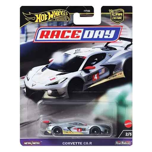[064783] HW PREMIUM POP CULTURE RACE DAY CORVETTE C8.R M/M RR - HRV95