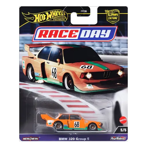 [064786] HW PREMIUM POP CULTURE RACE DAY BMW 320 GROUP 5 M/M RR - HRV94