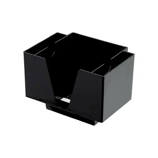 [064881] ORGANIZADOR PARA BAR TIPO CADY NEGRO DE 3 DIVISIONES (19 x 14 cm) - DS1512