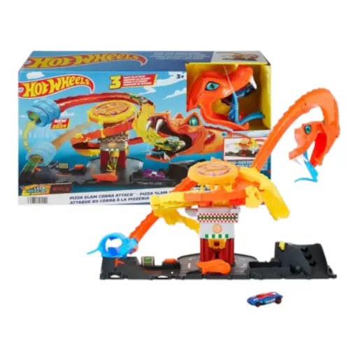 [065080] HOT WHEELS PIZZA ATAQUE DE COBRA - HTN81