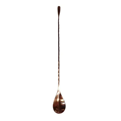 [065335] CUCHARA MEZCLADORA PARA BAR COBRIZADA DE ACERO INOXIDABLE 30 cm - MCBARLCAI30C